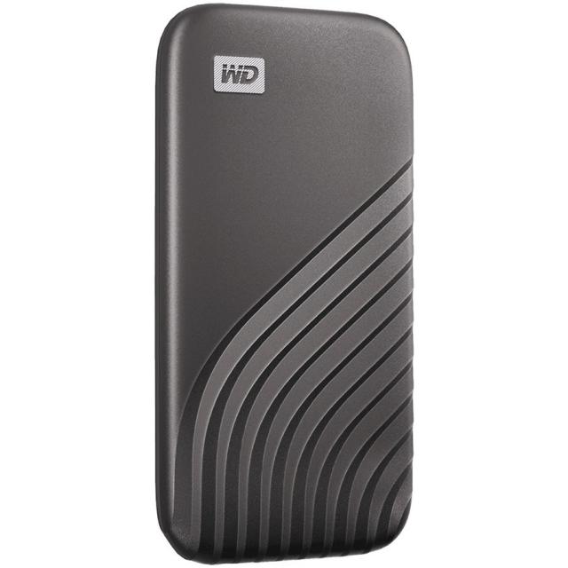 Външно SSD Western Digital My Passport, 1TB, 2.5", USB 3.2, Сив 