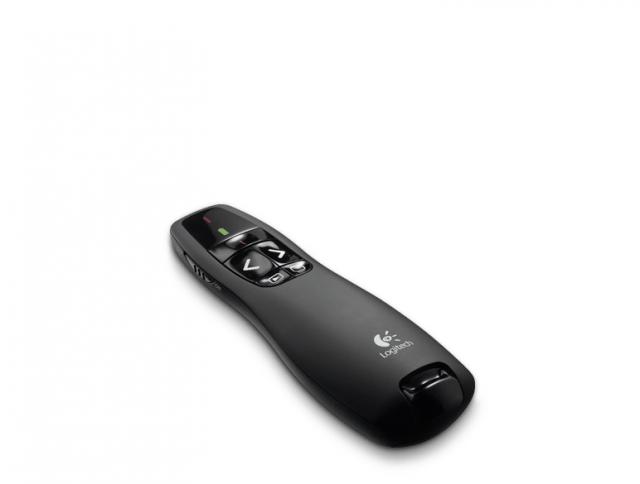 Wireless Presenter Logitech R400, Black 