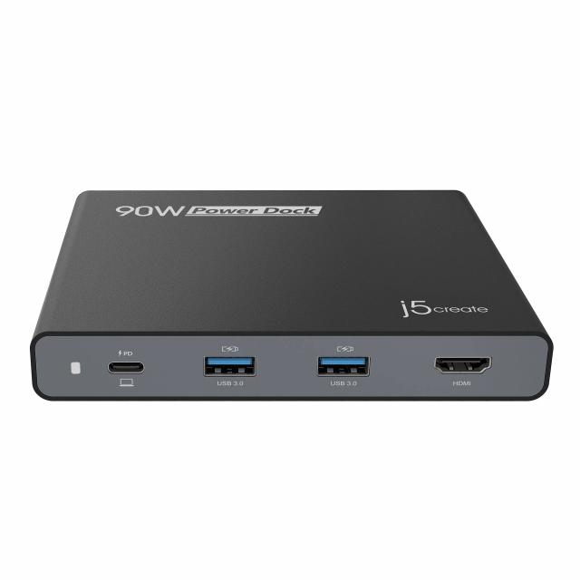 Докинг станция j5create JCDP392 90W Built-in USB-C, Travel Dock 