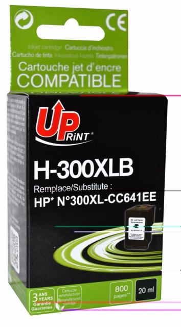 Ink cartridge UPRINT CC641EE HP, Black 