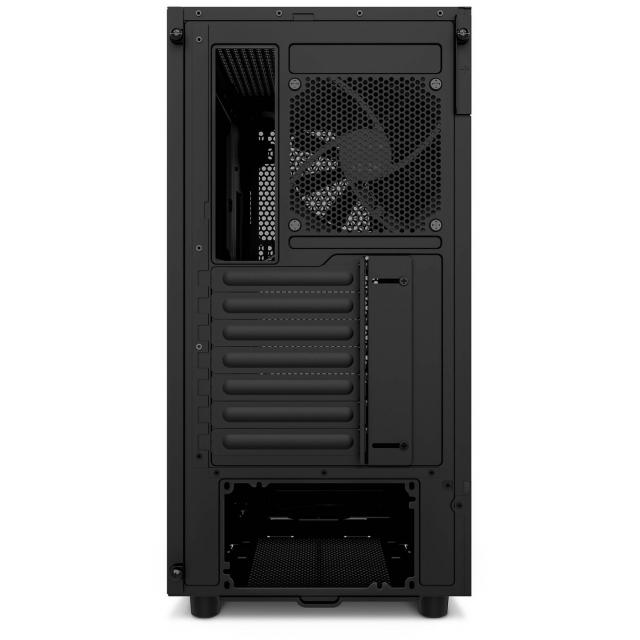 Кутия NZXT H5 Flow Matte Black, Mid-Tower 