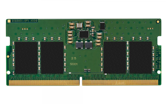 Памет Kingston 8GB DDR5 SODIMM 5200Mhz CL42 KVR52S42BS6-8 