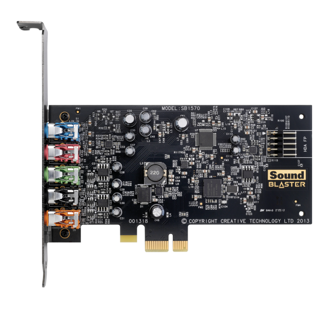 Sound card CREATIVE Audigy Fx, PCI-E, 5.1 