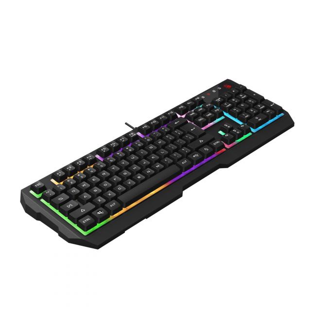 Gaming Keyboard BloodyB135N, Neon, USB 