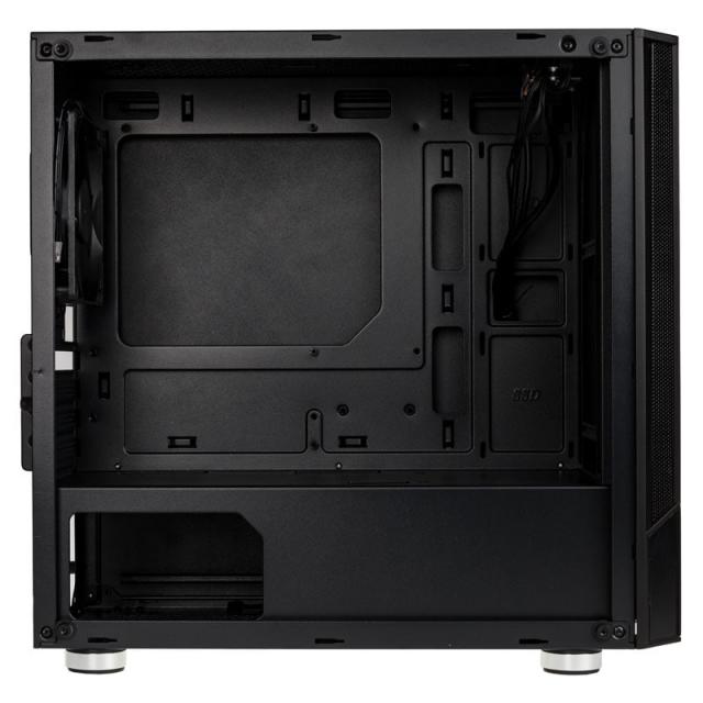 Кутия Kolink Citadel Tempered Glass, Micro-ATX, Черен 