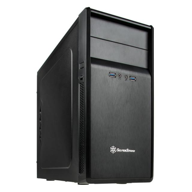 Кутия за компютър Silverston SST-PS09B Precision, MicroATX 