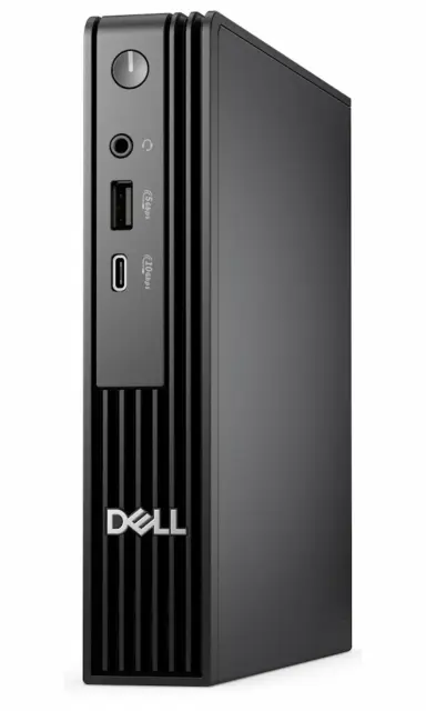 Dell Pro Micro QCM1250 Intel Core I3 14100T, 512GB SSD, 8 GB DDR5 4800 MT/s, Win 11 Pro 