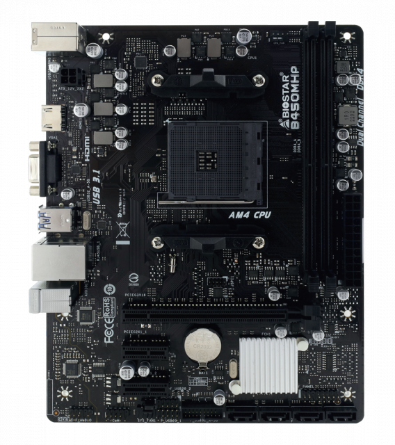 Motherboard BIOSTAR B450MHP, Socket AM4 