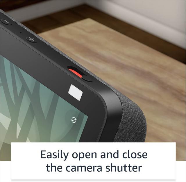Смарт тонколона Amazon Echo Show 8 (Gen 2), Сензорен екран, Гласов асистент, Черна 