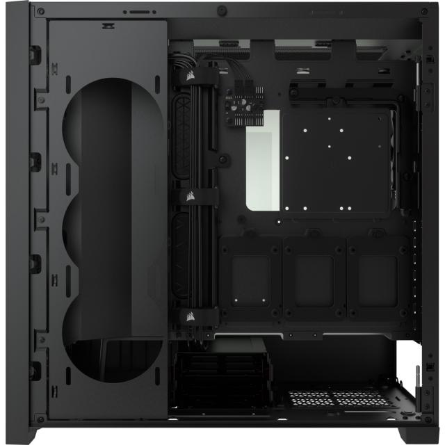 Case Corsair 5000D Airflow Mid Tower, Tempered Glass, Black 