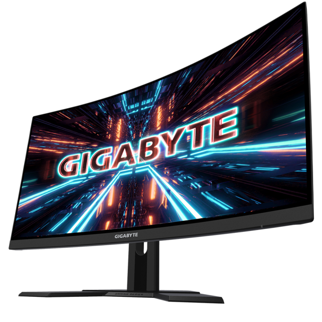 Gaming Monitor Gigabyte G27QC-A-EK, VA 2560 x 1440 , Curved 1500R, 165Hz, 1ms 