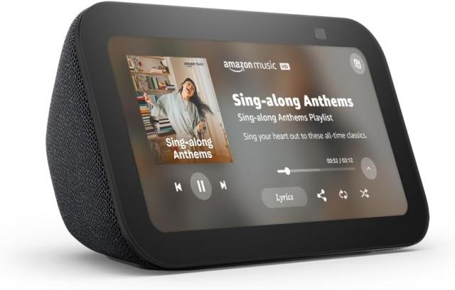 Amazon Echo Show 5, Multimedia Speaker, 3nd Gen., Display, Black 