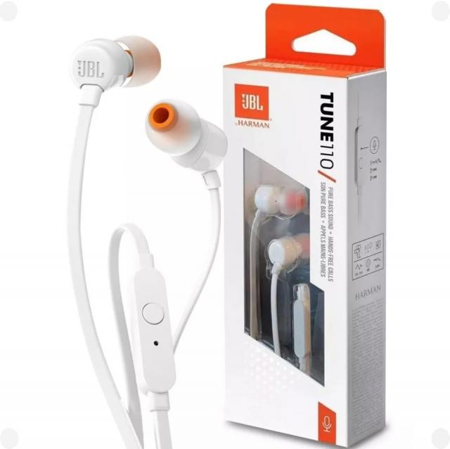 Headphones JBL Tune 110 - White 