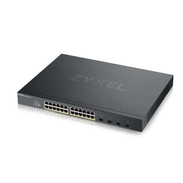 Суич ZYXEL XGS1930-28HP, 28 портов управляем L3, 24x Gigabit, 4x SFP+ порта, PoE ports 