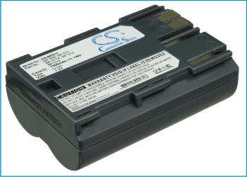 Camera Battery for CANON BP-511 LiIon 7.4V 1500mAh CAMERON SINO