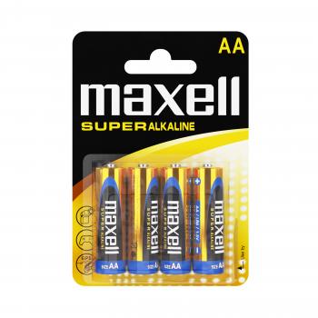 MAXELL Super Alkaline Battery LR03 XL / 4 pcs. pack / 1.5V MAXELL