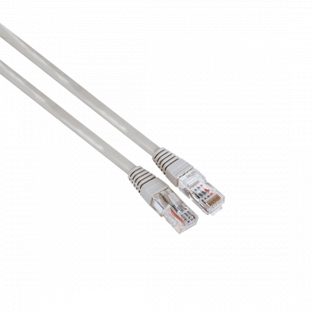 Мрежов кабел HAMA CAT 5e, UTP, RJ-45 - RJ-45, 1.5 m,Сив, булк опаковка