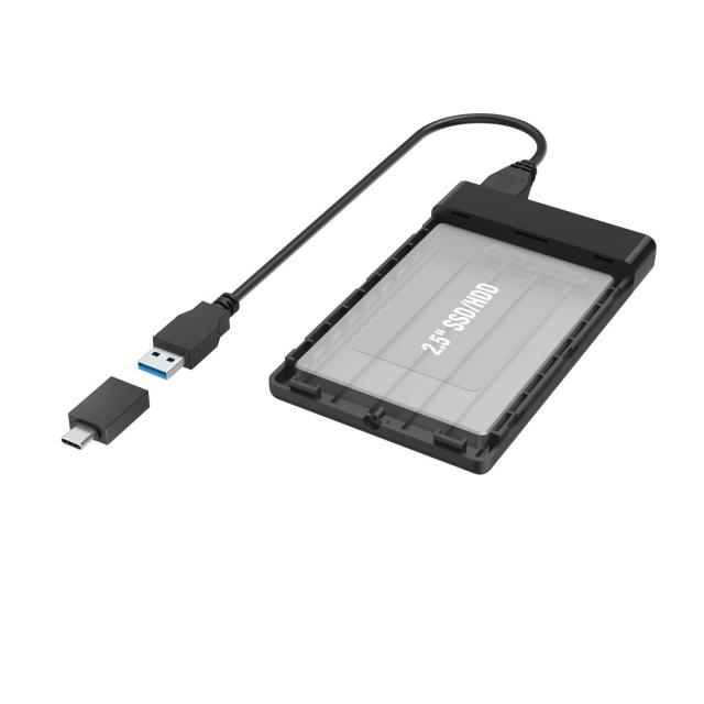 Hama USB hard disk housing for 2.5" SSD and HDD hard disks 