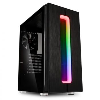 Кутия Kolink Nimbus RGB Mid-Tower, Черна