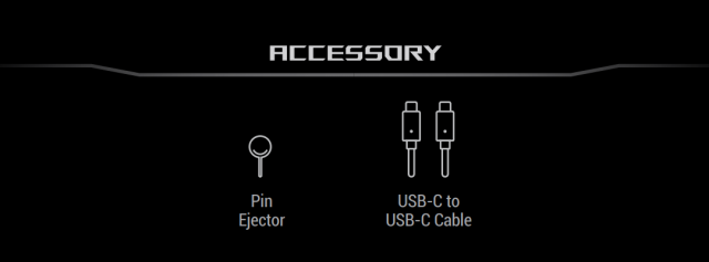 Чекмедже за SSD ASUS ROG Strix Arion Lite, Черен 