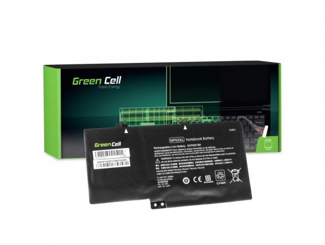 Батерия за лаптоп GREEN CELL, HP Pavilion x360 13-A 13-B, 11.4V, 3400mAh 