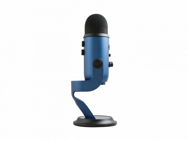 Настолен микрофон Logitech Blue YETI - Midnight Blue 