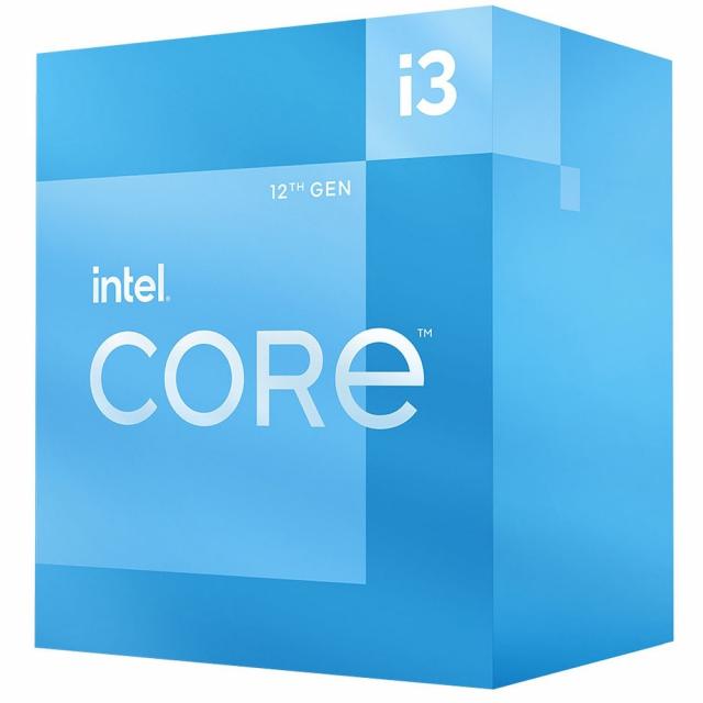 CPU Intel Alder Lake Core i3-12100F, 4 Cores, 3.3GHz, 12MB, LGA1700, 58W, BOX 