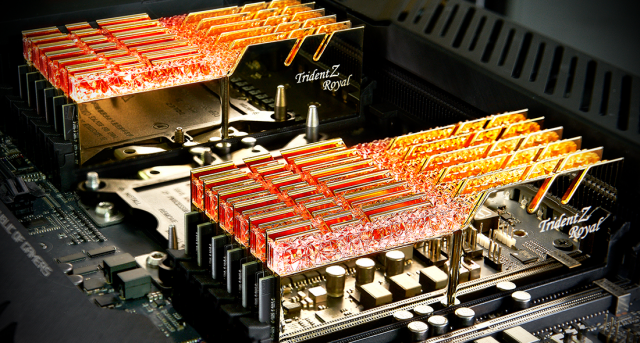 Memory G.SKILL Trident Z Royal 16GB(2x8GB) DDR4 PC4-25600 3200MHz CL16 F4-3200C16D-16GTRG 