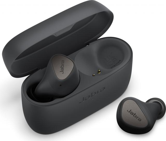 Блутут слушалки Jabra Elite 4, Dark Grey 