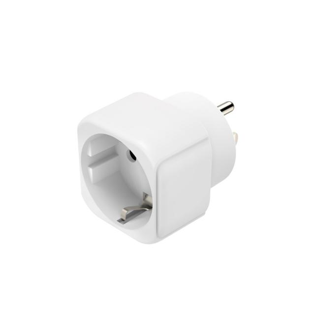 Hama Travel Adapter Type B, 3-Pin,EU-USA  223438 