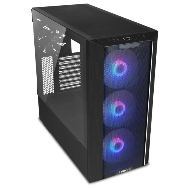 Case Lian Li LANCOOL III RGB Mid-Tower, Tempered Glass, Black 