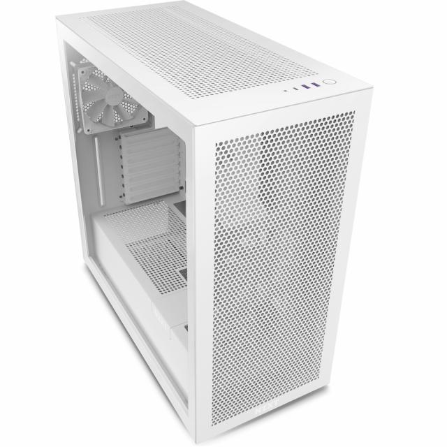 Кутия NZXT H7 Flow Matte White 