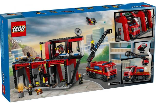 LEGO City - Fire Station with Fire Truck - 60414 