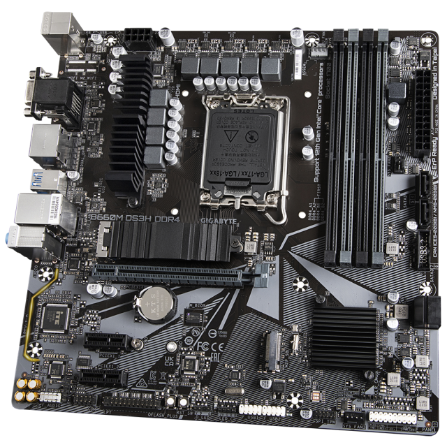 Motherboard GIGABYTE B660M DS3H, socket 1700, mATX 