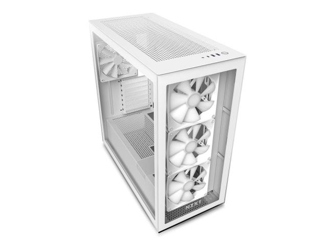 Кутия NZXT H7 Elite 2023 Matte White Mid-Tower 