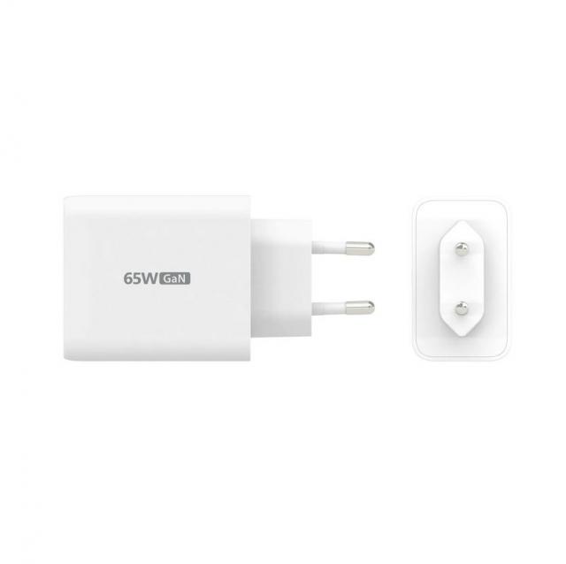 Мрежово зарядно j5create JUP3365E 65W, 3 порта, USB-C, USB-A 