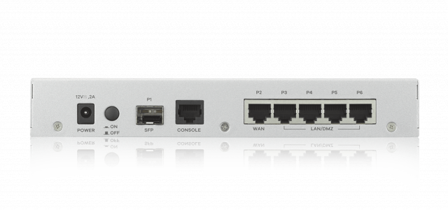 Firewall ZYXEL USG ATP100 UTM BDL Sandboxing, 10/100/1000, 3x LAN/DMZ, 1x WAN, 1xSFP, 1xOPT, 1xUSB, UTM Bundle 1 year license(Anti-Spam, Anti-Virus, Content Filter, IDP) 