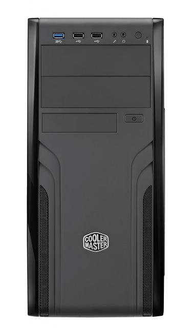 Кутия Cooler Master CM Force 500 FOR-500-KKN1, ATX, Черна 