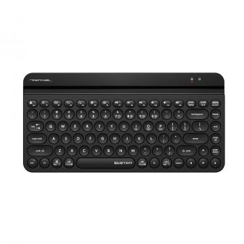 Wireless Keyboard A4TECH FBK30, Bluetooth & 2.4G, Black, Smartphone Cradle