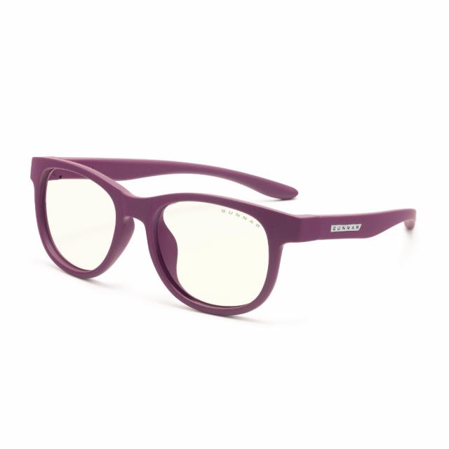 Blue light glasses for kids Gunnar Rush Kids Small, Clear Natural, Magenta 