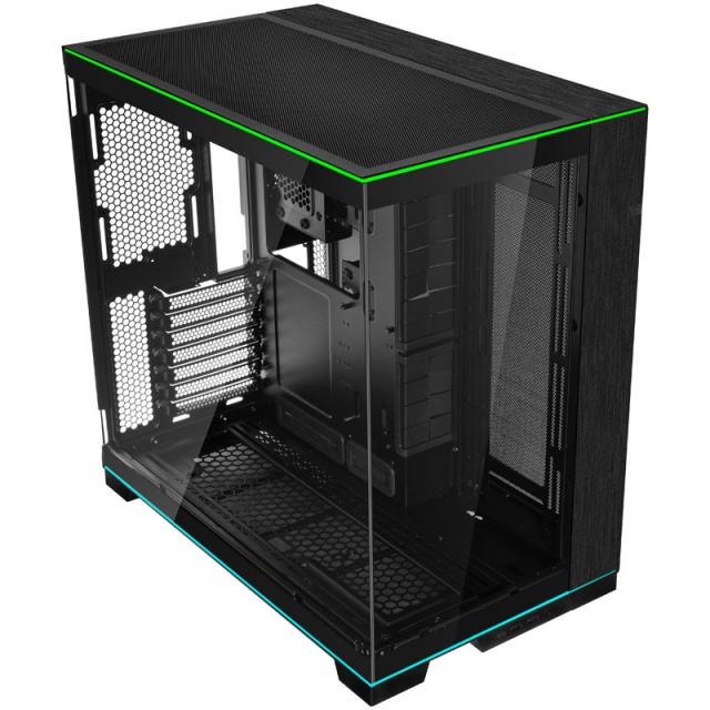 Case Lian Li PC-O11 Dynamic EVO RGB Mid-Tower, TG, Black 