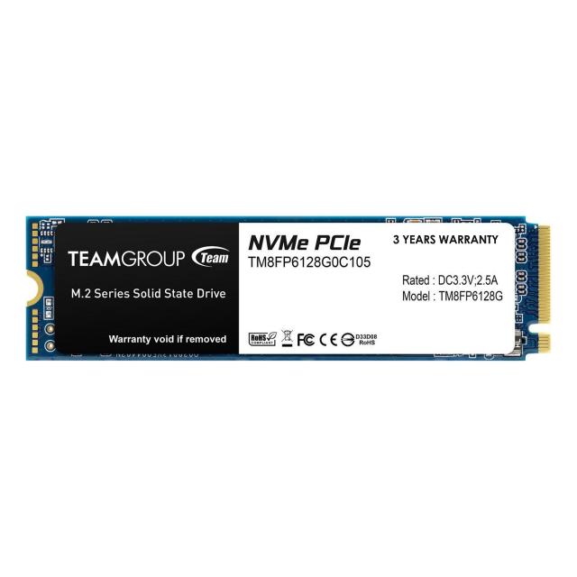 SSD Team Group MP33, M.2 2280 128GB PCI-e 3.0 x4 NVMe 