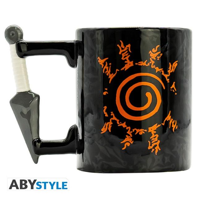 NARUTO SHIPPUDEN - Mug 3D handle - Kunai Konoha 