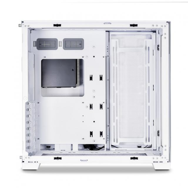 Кутия Lian Li PC-O11 Dynamic EVO Mid-Tower, Tempered Glass, Бяла 