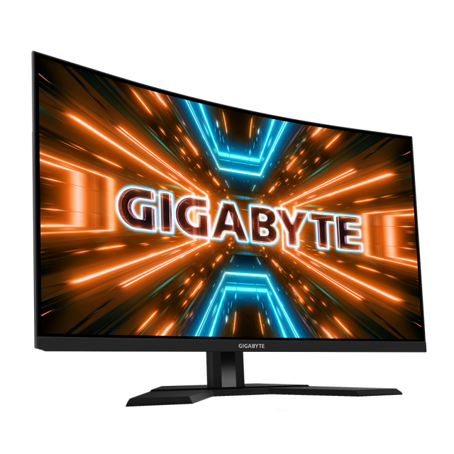 Gaming Monitor Gigabyte M32QC-EK, 31.5" inch VA 1500R, QHD, HDR, 170hz, 1 ms, KVM 