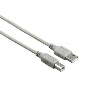 Cable HAMA 200902 USB-A Plug - USB-B Plug, 5 m, Standart