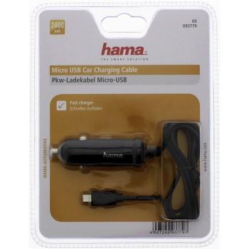 HAMA Vehicle Charging Cable with micro USB, 1A 