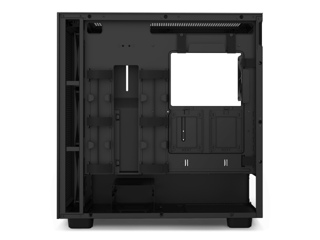 Кутия NZXT H7 Flow RGB Matte Black Mid-Tower 