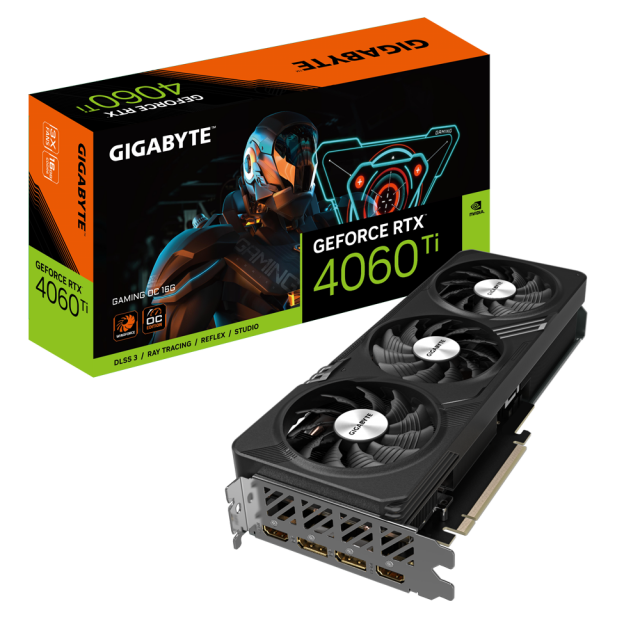 Graphic card GIGABYTE RTX 4060 TI GAMING OC 16GB GDDR6 