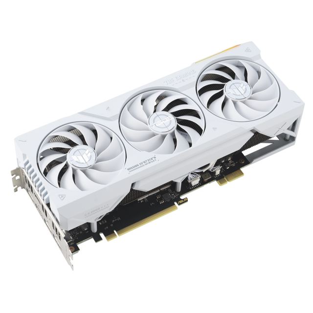 Видео карта ASUS TUF GAMING RTX 4070 TI SUPER BTF White 